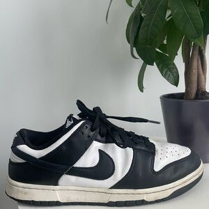 NIKE Dunk Low Retro White / Black Shoes DD1391-100 "Panda" | Men Size 11